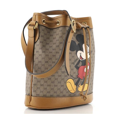 gucci - disney bag|gucci mickey mouse bucket bag.